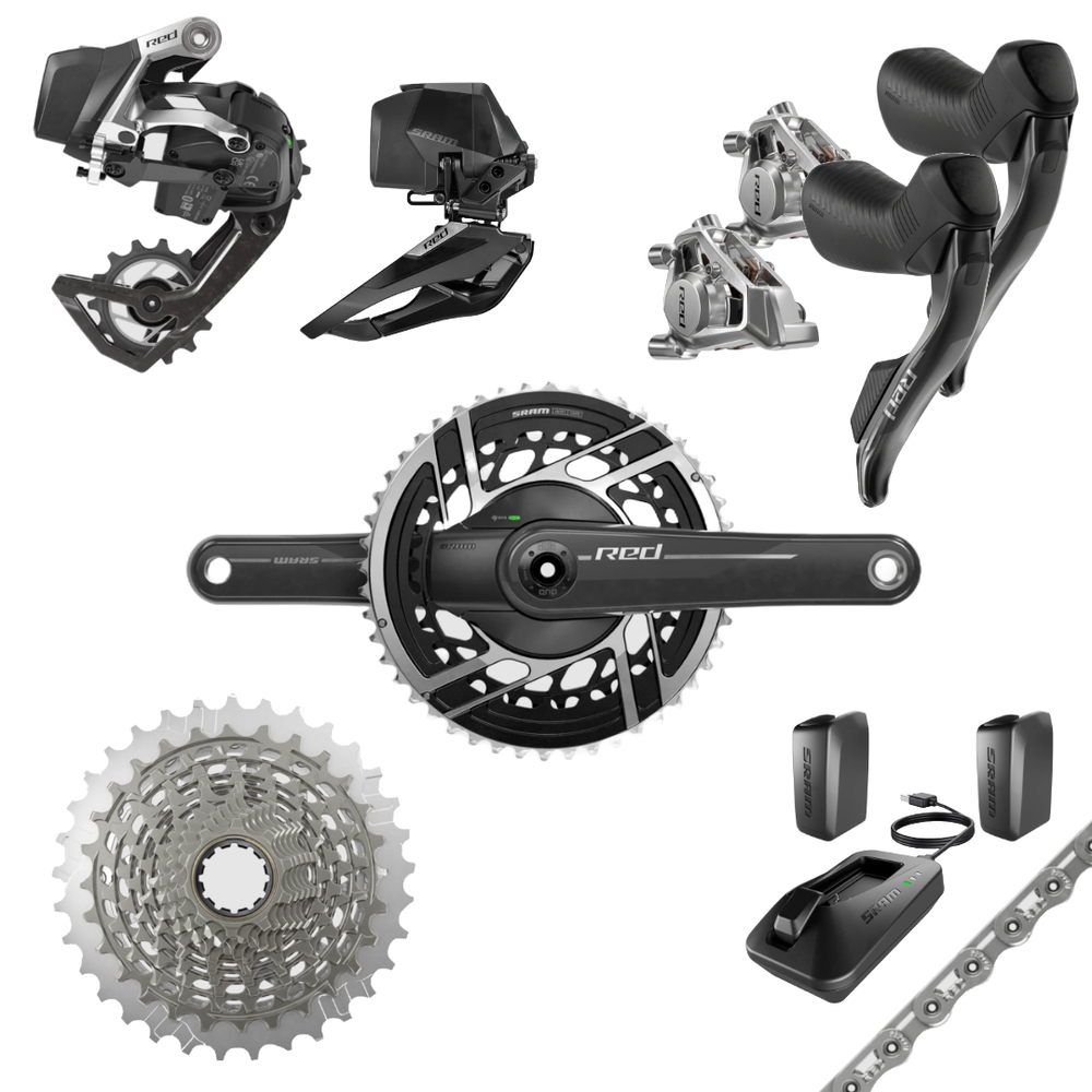 SRAM Red AXS 2x Groupset w/ Powermeter — Imaginary BikeWorks